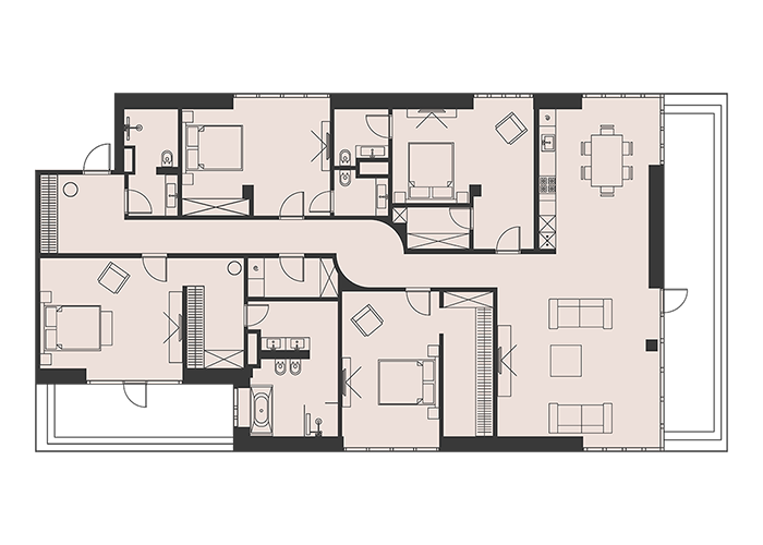 ЖК «Резиденция МОНЭ», Москва | Клубный дом «Резиденция МОНЭ» на 2-й Звенигородской, AB Development